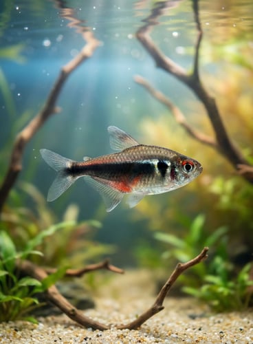 سمكة Black Neon Tetra