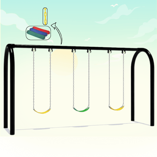 مرجيحه ثلاثية 4 بوصة HS-RG04