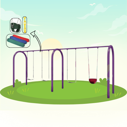 مرجيحه 4 مقاعد HS-RG05