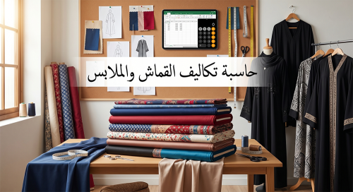 حاسبة العبايات و الأقمشة