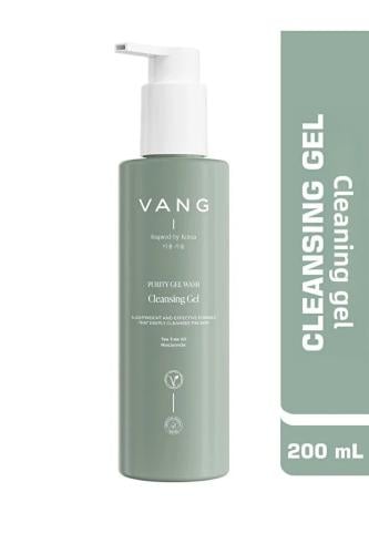 VANG جل منظف - للبشرة الدهنية والمختلطة. إصلاح الحاجز. نيم. جل تنظيف الوجه - جل غسول الوجه 200 مل