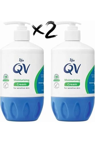 QVA كريم مرطب - 500 جرام قطعتين