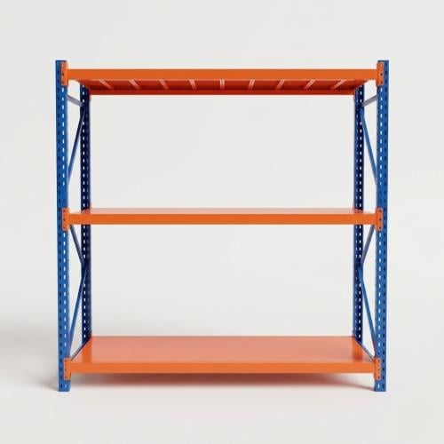 Heavy-duty shelf unit, 3 levels - load capacity 20...