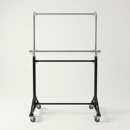 Clothes hanging stand with two sides, side size, T...