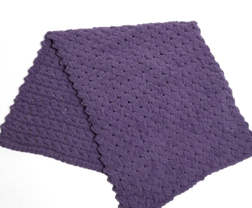 شال بنفسجي نسائي-رجال