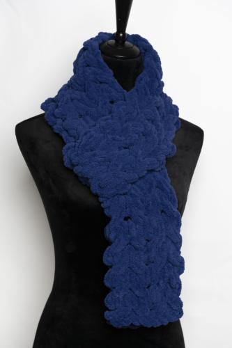 وشاح كحلي نسائي-رجالي