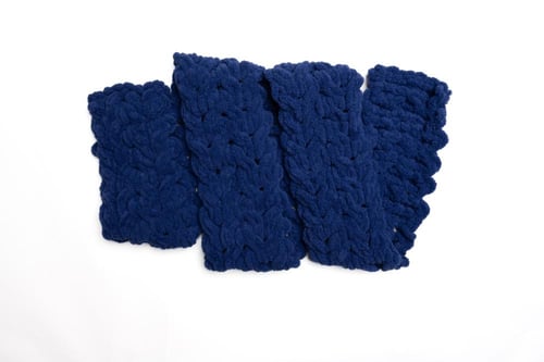 وشاح كحلي نسائي-رجالي