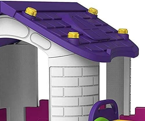 كوخ أطفال كوري مع زحليقه بالحجم الكبير ( بناتي )