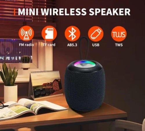 مكبر صوت محمول من X.SCOOT (XS-607) مع صوت فائق وإض...