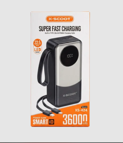 باوربنك X-SCOOT XS-424 سعة 36000mAh