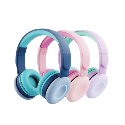 سماعة رأس للأطفال لاسلكية مايسترو للأطفال ماكارون