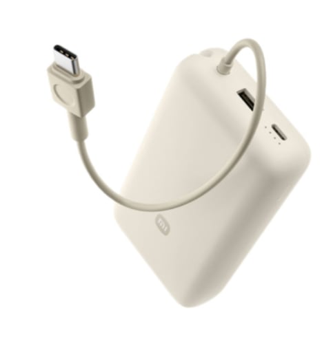 شاومي باور بانك مع كابل مدمج - 10000 مللي أمبير -...