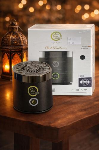 مبخرة عود كهربائية محمولة من ماركة "بلس جولدن"