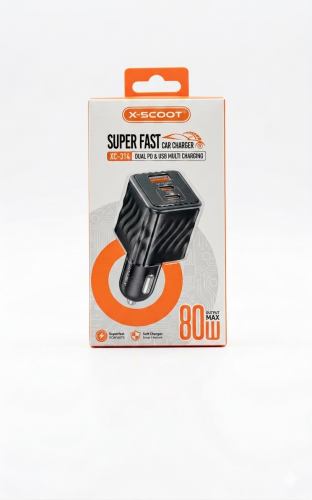 شاحن سيارة - X-SCOOT 314 80W