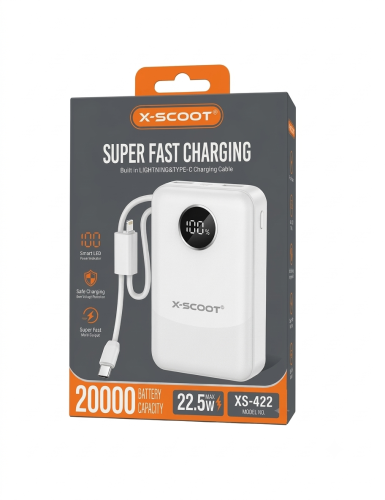 باوربنك - X-SCOOT XS-422 22.5W 20000mAH