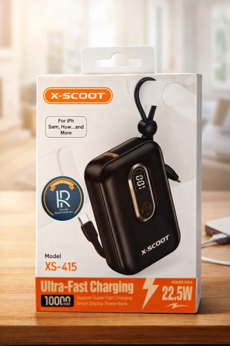 باور بانك إكس-سكوت 10000 مللي أمبير 22.5 واط XS-41...