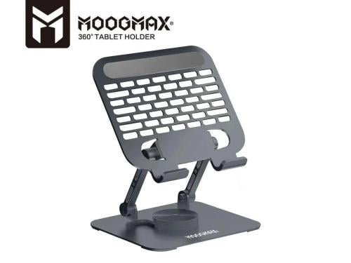 ستاند للايباد والتابلت واللاب توب معدني 360 درجة م...