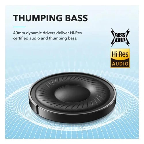 أنكر Q20i سماعة راس لاسلكية - اسود