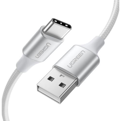 يوجرين سلك شاحن نايلون مظفر USB إلى USB|C بطول 1 م...