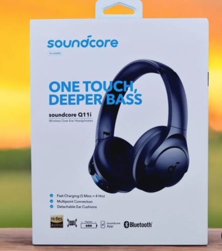 انكر سماعة رأس لاسلكية ساوند كور كيو 11 اي