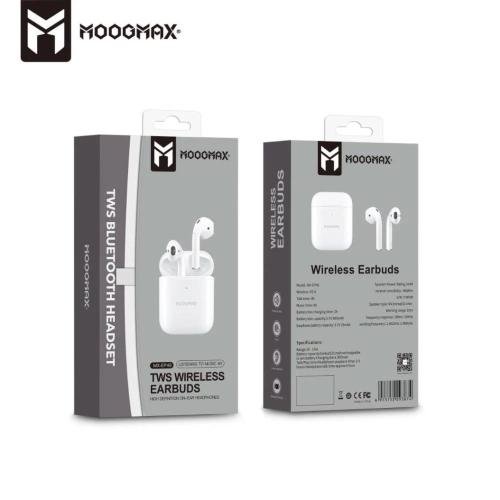 سماعات ايربودز موج ماكس MX-EP48 TWS - ضمان سنتين