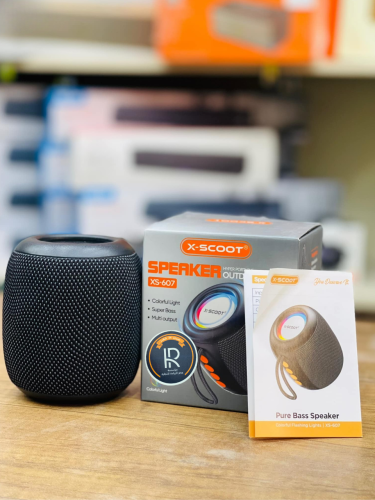 مكبر صوت محمول من X.SCOOT (XS-607) مع صوت فائق وإض...