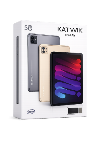 تاب - Katwik Ipad Air 5G 1TB Ram (12+12) 11inc