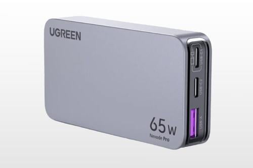 شاحن يوجرين Nexode Pro، قدرة 65 واط، 3 منافذ USB-C...