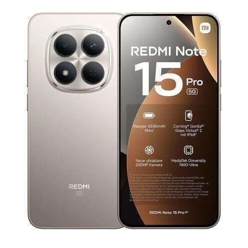 جوال - Redmi Note 15 Pro 5G Ram (12+12) 256GB