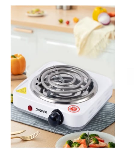 موقد كهربائي بشعلة واحدة بقوة 1000واط. سخان كهربائ...