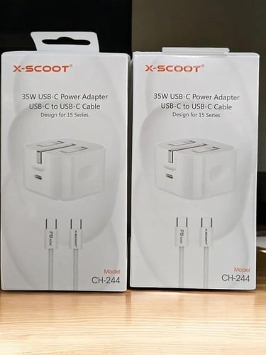 شاحن X-Scout CH-244 الأصلي سريع الشحن PD بقوة 35 و...