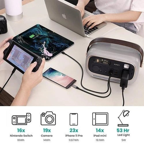 بطارية متنقلة أوكي باور ستوديو بسعة 82,500 مللي أم...