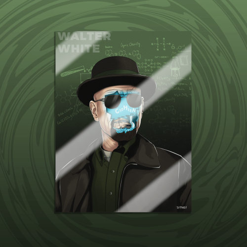 لوحة بريكينج باد - Breaking Bad