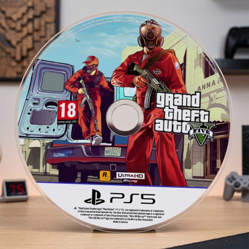 قرص اكريليك للعبة GTA5