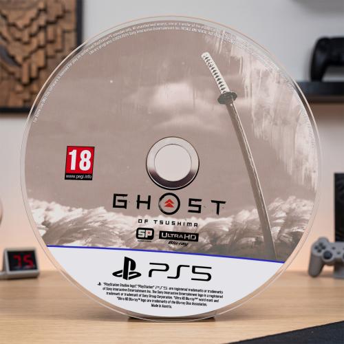 قرص اكريليك للعبة Ghost Of Tsushima