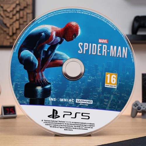 قرص اكريليك للعبة Spiderman
