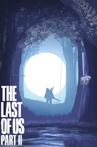 لوحة الاخير منا 2 - The Last of Us Part 2