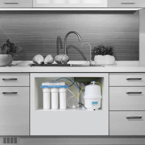 جهاز تحلية منزلي 7 مراحل مع فلتر شاور وقارورة صحية...