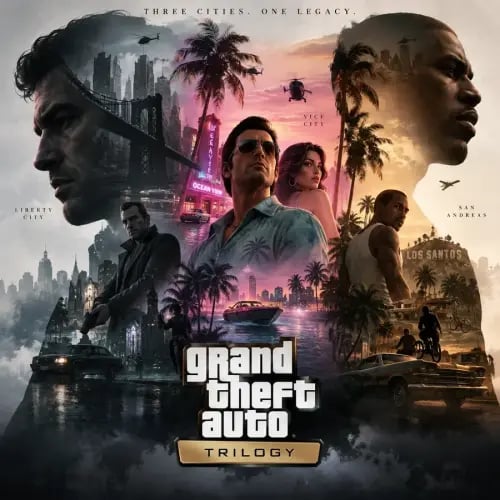 GTA Trilogy Definitive Edition-(PS4)