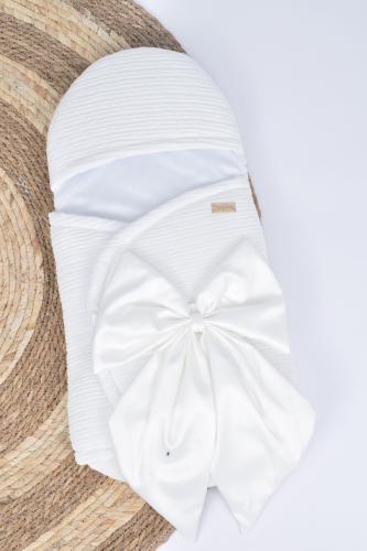 بيت طفل قماش لكرا مع فيونكه