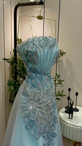 فستان سهره سماوي