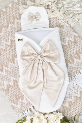 بيت طفل قماش فيكرو لمعه فخم راقي فيونكه