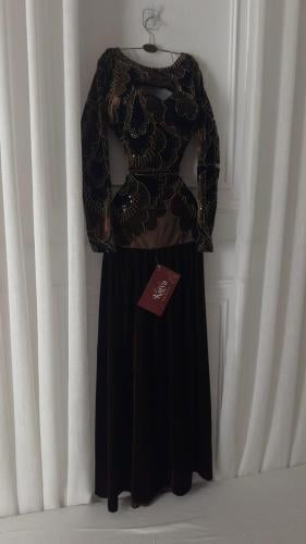 فستان سهره مخمل