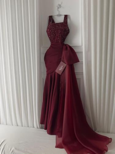 فستان سهره احمر