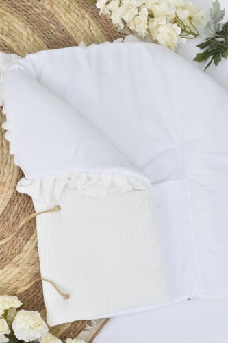 بيت طفل قماش فيكرو ربطه مع طاقيه