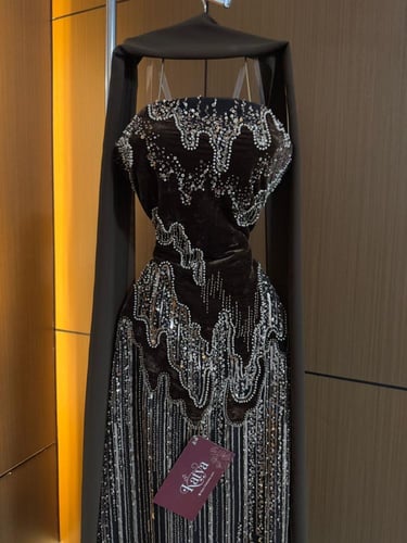 فستان سهره تطريز