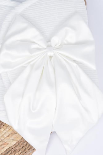 بيت طفل قماش لكرا مع فيونكه