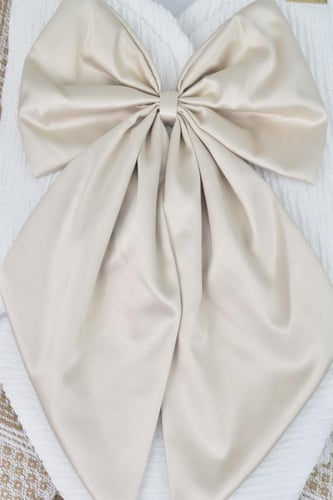 بيت طفل قماش فيكرو فخم راقي فيونكه