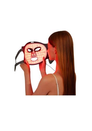 Red light mask with 7 colors for wrinkle resistance, collagen stimulation, and elimination of acne and its scars