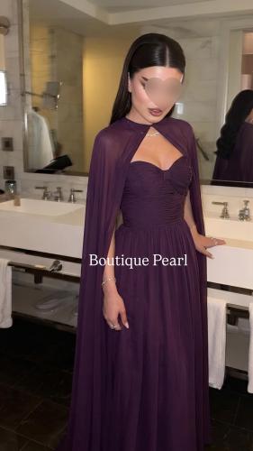Purple dress's